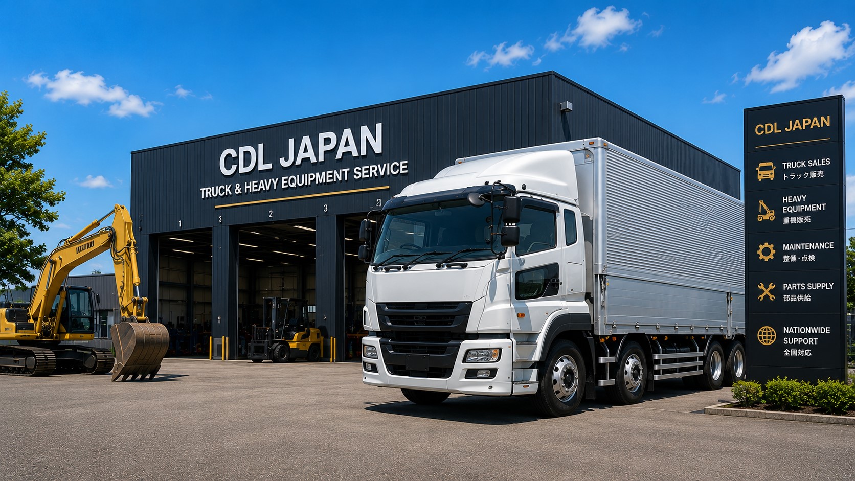 トラック・重機買取 CDL JAPAN